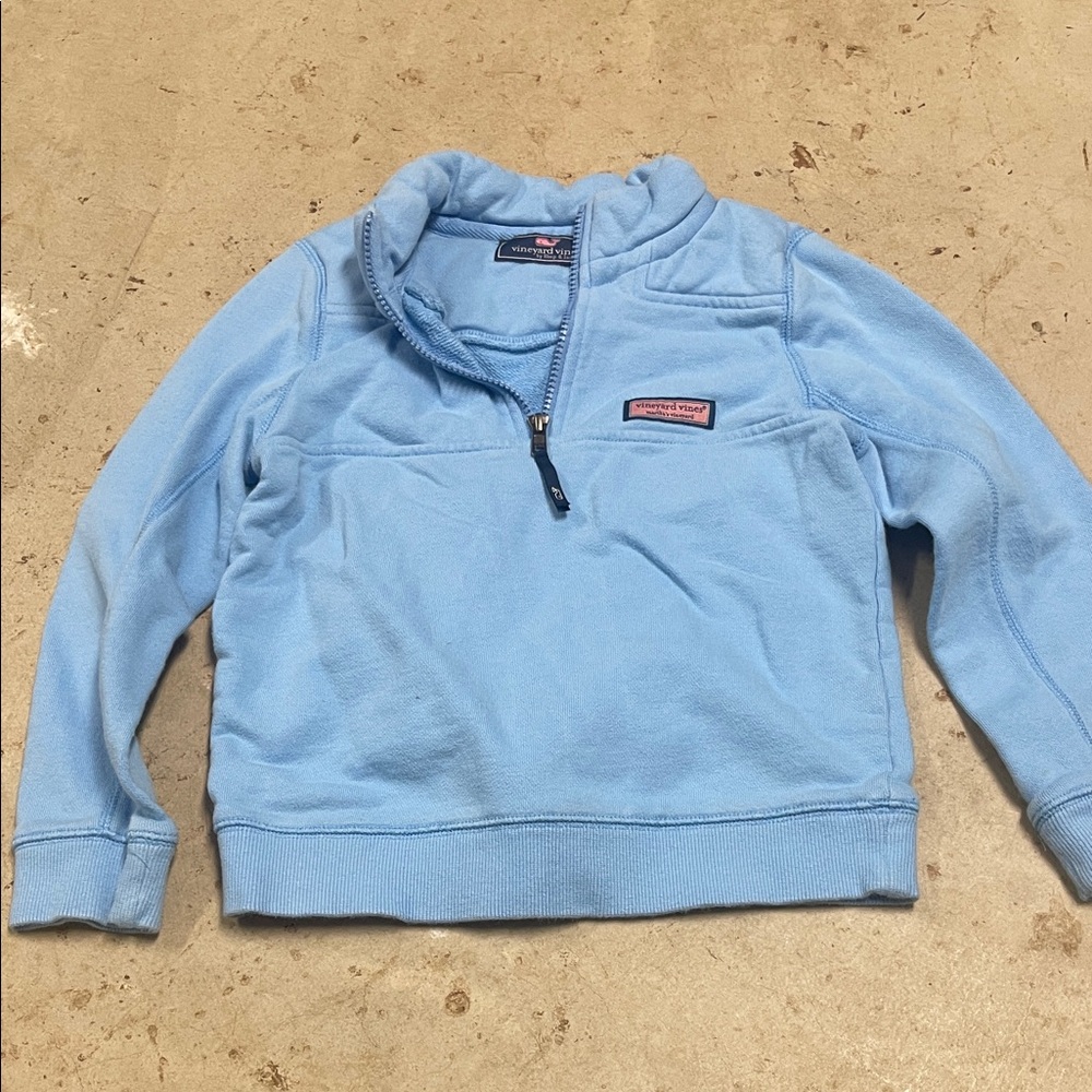 Vineyard Vines Sky Blue Fleece Pullover